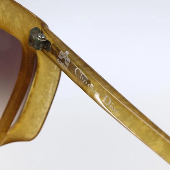 Christian Dior Sunglasses plastic Beige Auth SW1740 - Picture 7 of 10